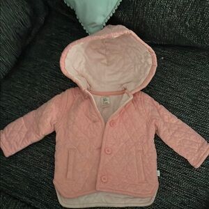 Pink Quilted Kids Jacket
